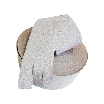 涂层砂布卷手撕砂纸 软布卷木工油漆木门打磨抛光白砂3000目 4寸10