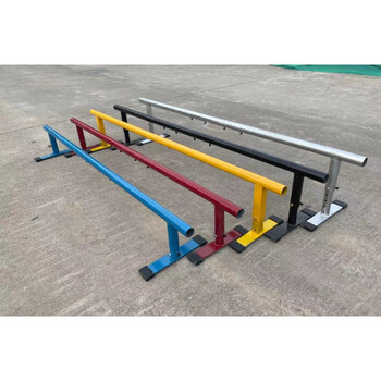 滑板道具杆子滑板道具杆子杠子一体式可拆卸可调高度腊赠工具打孔多档