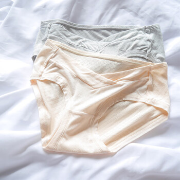 嫚熙emxee孕妇内裤莫代尔低腰孕中期晚期女士大码初期夏季薄款孕妇