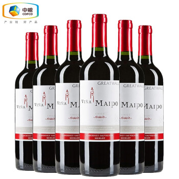 【中粮名庄荟】智利原瓶装进口红酒 梦坡经典干红葡萄酒整箱750ML*6支装