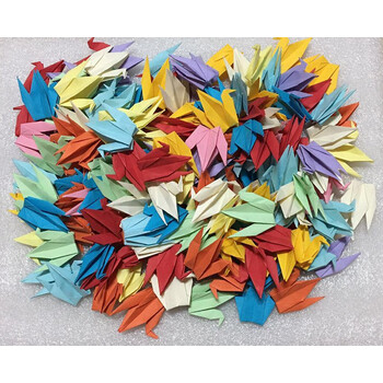 关注店铺联系客服圆媛缘礼品专营店千纸鹤折纸成品折好的纯手工折纸千