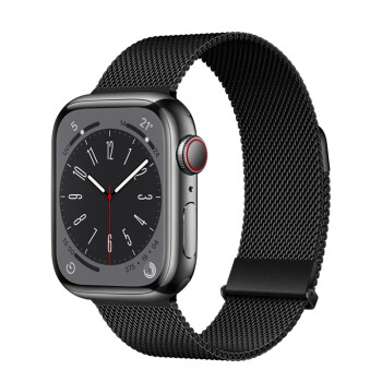 igiftfire適配iwatch錶帶s8蘋果8手錶7米蘭applewatch女款watchs感s7