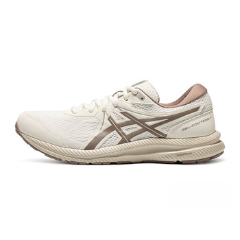 亚瑟士contend7女透气回弹跑步训练型缓震跑鞋运动鞋白色36