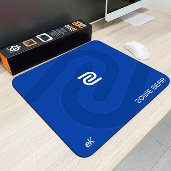 鼠标垫大号正方形电竞赛睿鼠标垫qckheavy电竞游戏专用40 蓝色s (带