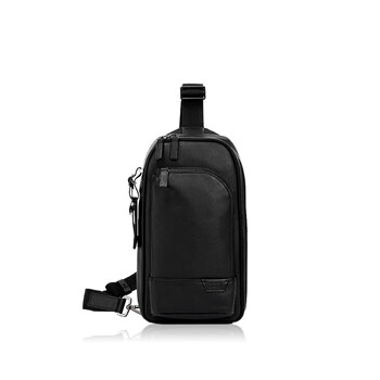 途明tumi途明harrison男士斜挎包商务哑光质感便携男士斜挎黑色