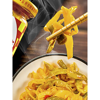 雅叔爽口黄花下饭菜罐装早餐配粥榨菜即食四川咸菜小菜