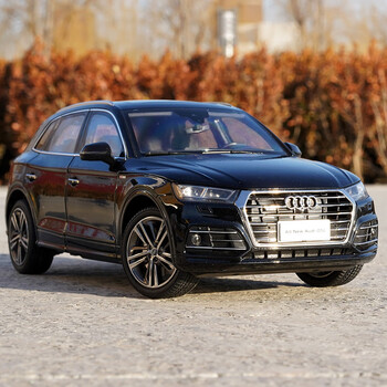 京佳118汽车模型奥迪越野车2020新款audiq7q8q2lq3q5l2018款q5l黑色