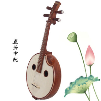 中阮红花梨贝雕中阮红木中阮初学硬木中阮尼龙品中阮直头中阮花梨木清水直头 图片价格品牌报价 京东