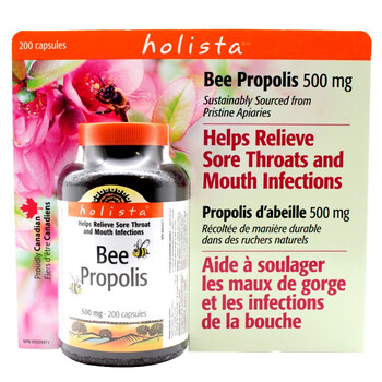 博黑蜂胶软胶囊holistabeepropolis高度浓缩保健蜂产品200粒加拿大