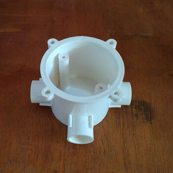 暗装接线盒现浇预埋高深司令盒分线底盒暗埋盒三四通叉20个三通三叉