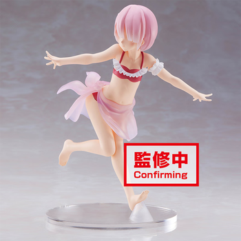 re 从零开始的异世界蕾姆拉姆婚纱泳装 景品手办 vivi_拉姆_泳装