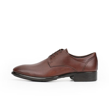 tray休闲正装男鞋皮鞋男德比鞋 适途 01053-棕色 45【图片 价格 品牌