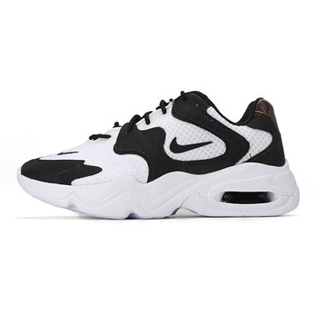 耐克女子休闲鞋wmnsairmax2x运动鞋ck2947100白黑色wnam2白色黑白色