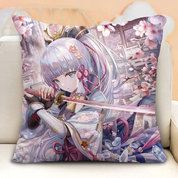 妙客原神周边神里绫华抱枕定制可印照片双面动漫夹腿睡觉床上沙发靠垫