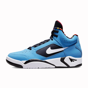 耐克(nike) air flight lite mid 新款中帮经典复古男士篮球鞋 小白鞋