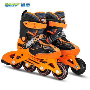 滑启(skating start)滑启专业溜冰鞋女童滑轮鞋儿童初学者轮滑鞋直排
