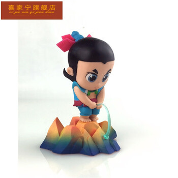 葫芦娃公仔礼品国漫经典葫芦兄弟q版葫芦娃公仔模型车载摆件五娃9cm高