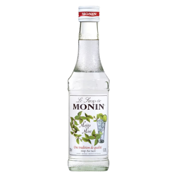 莫林（MONIN）莫西多薄荷风味糖浆玻璃瓶装250ml奶茶原料调酒调味咖啡