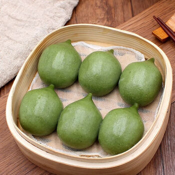 恒愎农家手工咸圆糯米炊圆艾草青团芥菜猪肉大汤圆特产温岭美食小吃