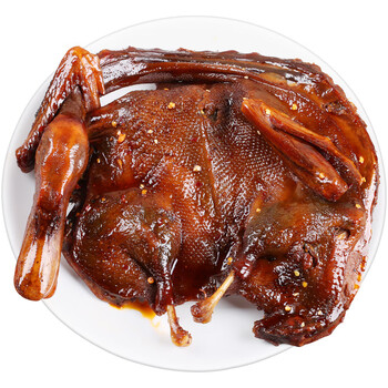 小鸭仙古法炭烤酱板鸭手撕麻鸭湖南特产小吃零食290g网红正宗 古法炭