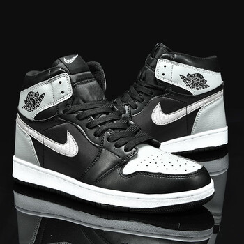 官方品质【2022明星同款】aj中帮篮球鞋男鞋空军一号纯原白蓝黄 aj