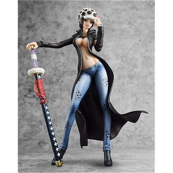 万代(bandai)【多款】海贼王pop特拉法尔加 罗 雪豹 雕像gk模型 娘化
