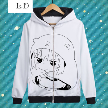 干物妹小埋土间埋动漫连帽外套二次元周边秋冬加绒学生衣服卫衣6l