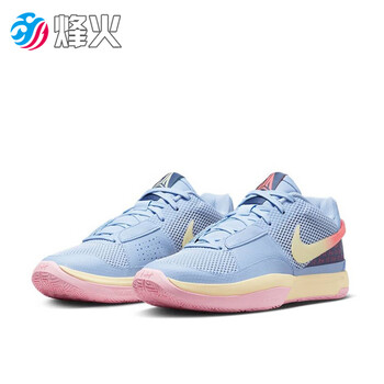 耐克(nike)烽火 nike ja 1 莫兰特1代  灰蓝橙 实战篮球鞋 dr8786 400