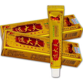 官方正a品选大夫四季草本抑菌乳膏牛皮鲜皮肤过敏止痒蚊虫叮咬膏1盒装