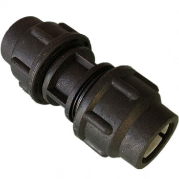 施韵令pe快接 直通 三通 直接水管弯头40 33硅芯管快速接头塑料管 20