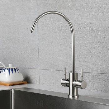 摩恩(moen) 净水器水龙头双出水2分直饮纯净水304不锈钢厨房净水机