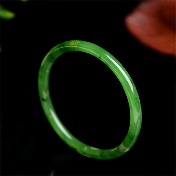 shulifu碧玉手镯和田玉苹果绿久雅水晶乌兰海碧高冰俄罗斯5a级苹果绿