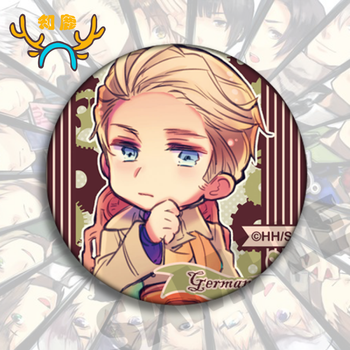 黑塔利亚axispowers动漫周边吧唧二次元包包挂件cos徽章定制 10 58mm