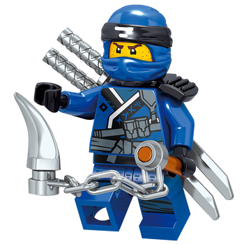 森宝积木幻影忍者积木人仔黄金武器劳埃德赞凯第八季男孩9玩具儿童