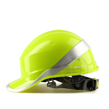 代尔塔电工绝缘耐高温安全帽1KV-1.5KV ABS头盔建筑工地工程防砸防撞减震（含下颚带）【黄色】 102018