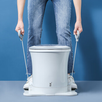 宿舍手动免电脱水机家用学生宿舍不用电甩干桶手拉式小型衣服单甩拾秒