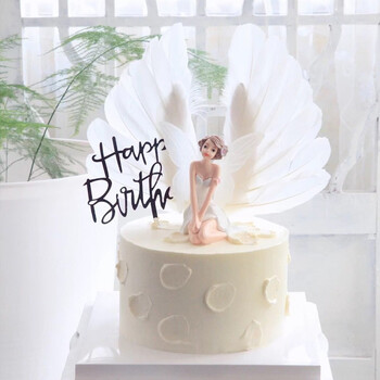 食锦谣生日蛋糕同城配送网红创意定制花仙子羽毛卡通新鲜奶油北京全国广东广州吉林配送店欢喜花仙子6英寸 适合1 2人食用 图片价格品牌报价 京东