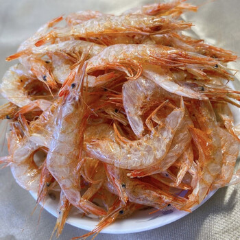 温州特产樱花红虾海产品淡干樱花虾干水产干货500g原味