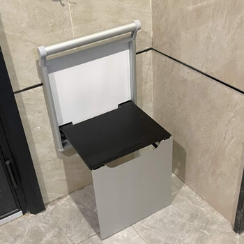 匆戈折叠换鞋凳折叠折叠换鞋凳壁挂式家用门口隐形玄关椅鞋柜穿鞋凳浴