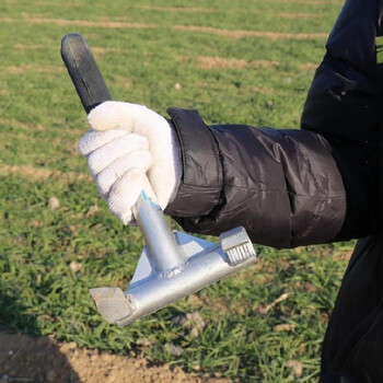 盖大棚养殖温室手持插地插篱笆拔管器取管25拔管器6分管2428钢管选此