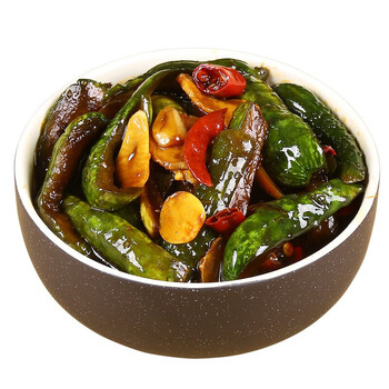 闪电发货酱黄瓜腌黄瓜咸菜酱菜下饭菜山东特产开胃小菜小黄瓜条500g5