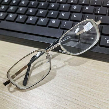 rnrn德国变色近视眼镜水晶玻璃镜片男有度数光学玻璃近视镜女有度数