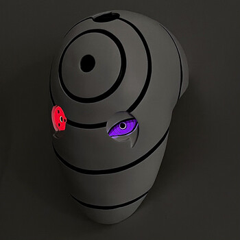 百格斯火影忍者面具宇智波斑 发光写轮眼带土白面具轮回眼阿飞漫展