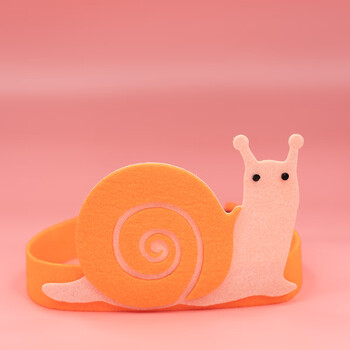 儿童节定制款儿童表演发带女童男童扮演道具发箍宝宝拍照头饰24蜗牛