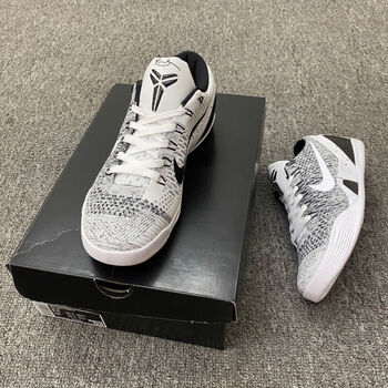 纯原9贝多芬9elitelow浅灰男子实战战靴篮球鞋科比9405