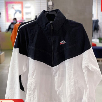 耐克（NIKE）夹克男装秋季新款篮球训练舒适连帽薄款运动外套 DQ8034-014灰黑拼接  L
