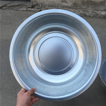 户外40cm镀锌铁脸盆亚光脸盆深10cm铁盆菜盆面盆洗衣盆5个以下