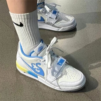 air jordan legacy aj312 low 白蓝 女子 复古篮球鞋 fj7223-141 fj