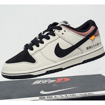 耐克顿莆田纯原dunk ae86联名头文字d盘男女情侣运动鞋木乃伊北极狐