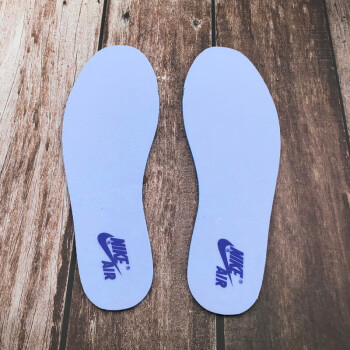 胭荃适配耐··克aj·1鞋垫男芝加哥倒钩小闪电黑脚趾防汗透气乔